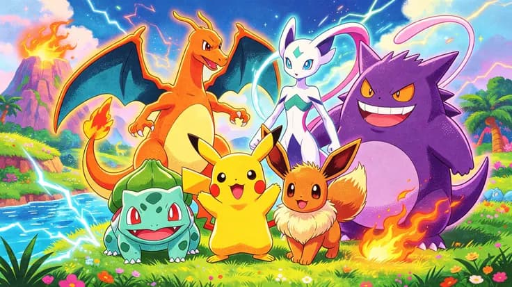 Pokémon Character Quiz tool illustration