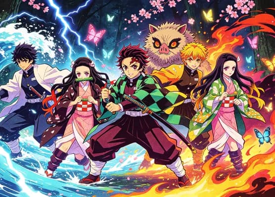 Demon Slayer Quiz tool illustration