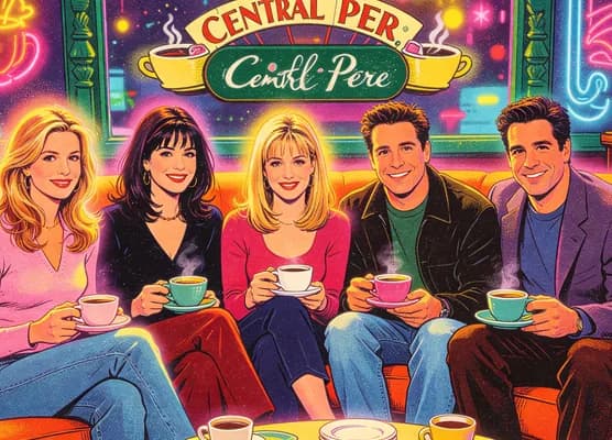 Friends Character Quiz tool illustration