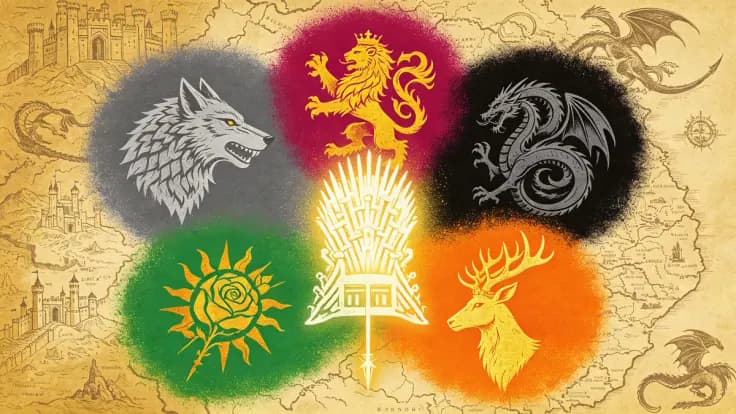Game of Thrones House Quiz tool illustration