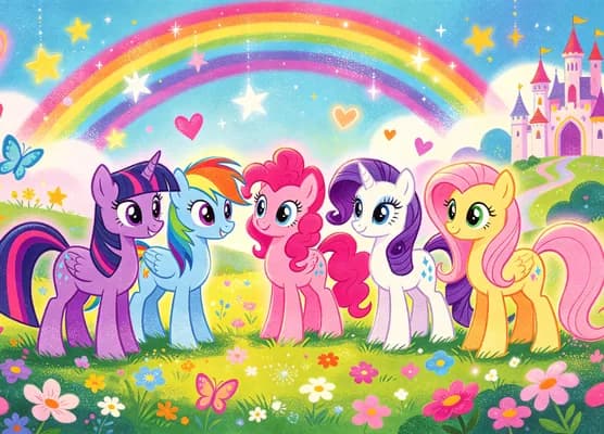 My Little Pony Quiz tool illustration