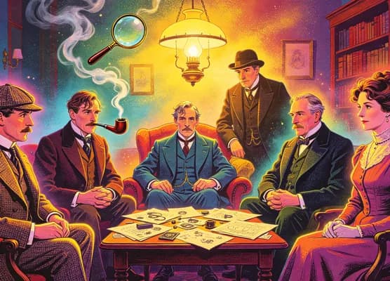 Sherlock Holmes Quiz tool illustration