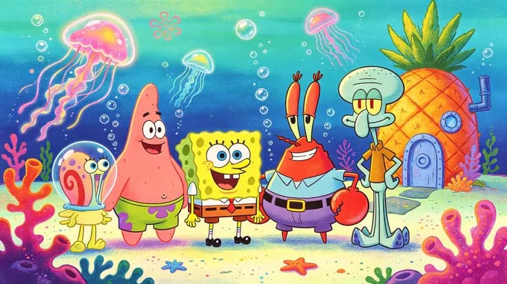 SpongeBob Character Quiz tool illustration