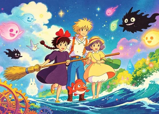 Studio Ghibli Character Quiz tool illustration