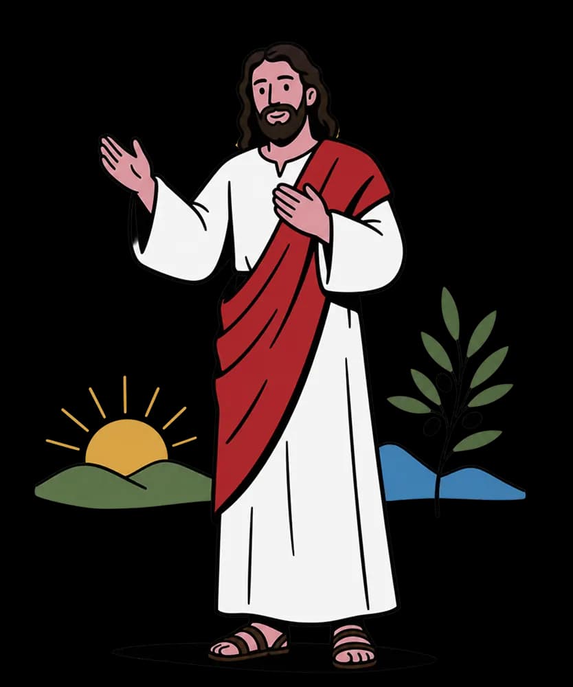 Biblical Apostle Test character quiz illustration