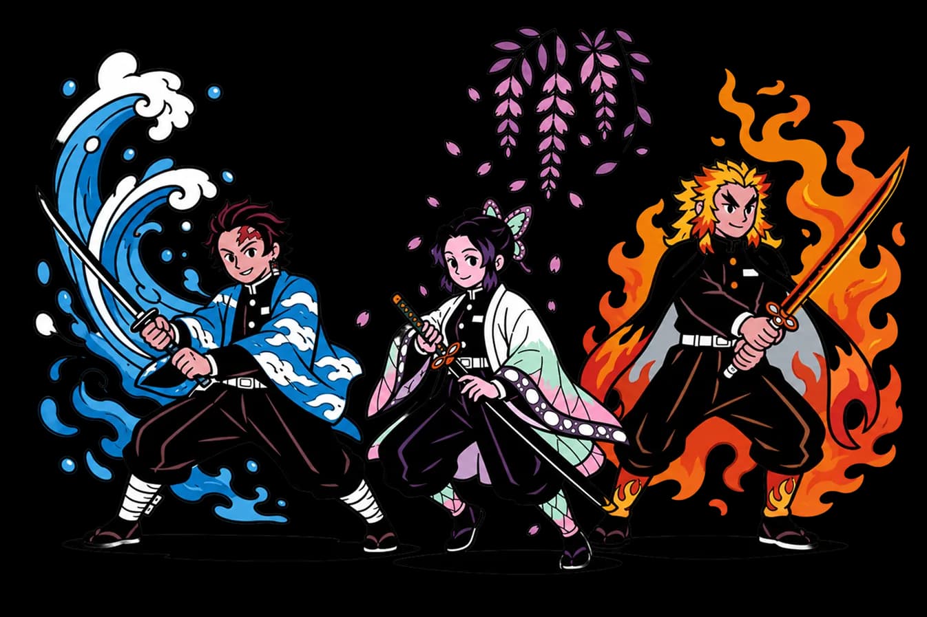 Demon Slayer Quiz character quiz illustration