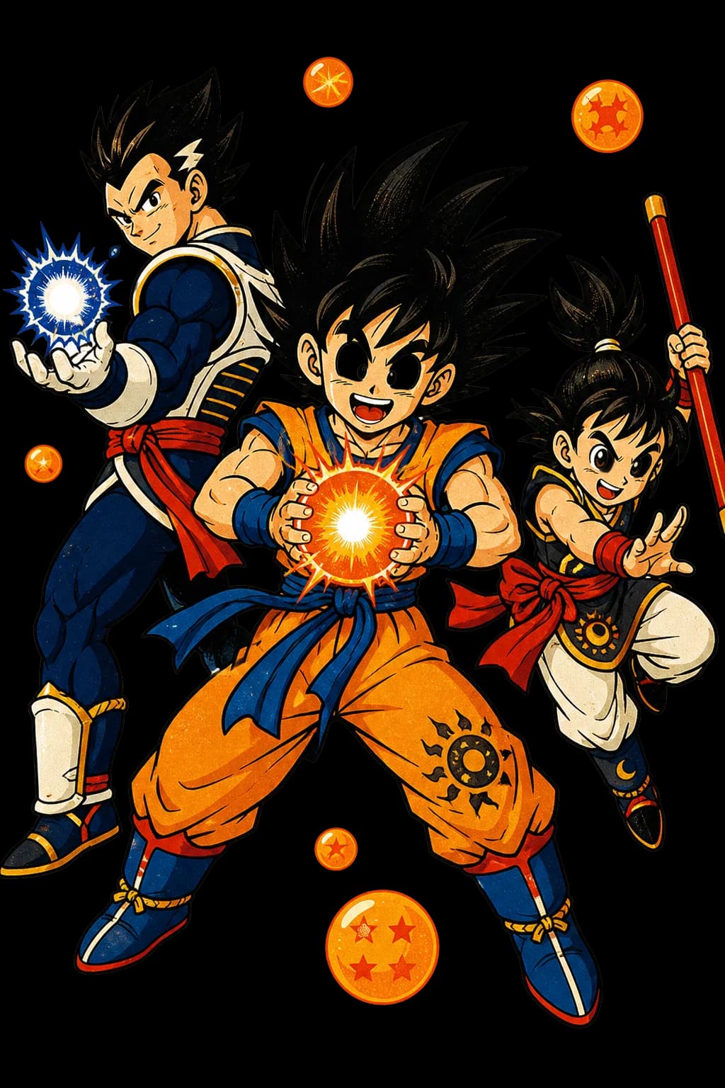 Dragon Ball Quiz character quiz illustration