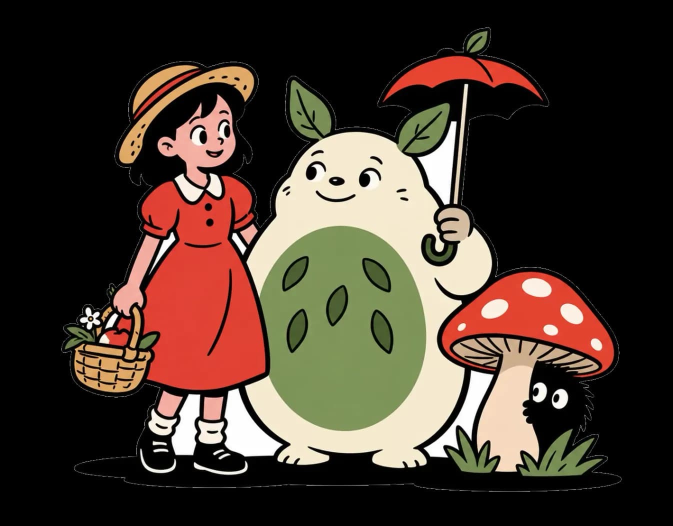 Studio Ghibli Character Quiz character quiz illustration